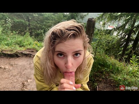 ❤️ Дівчина ковтає сперму після публічного мінету - Єва Ельфі ️ Порно у нас ❌️❤